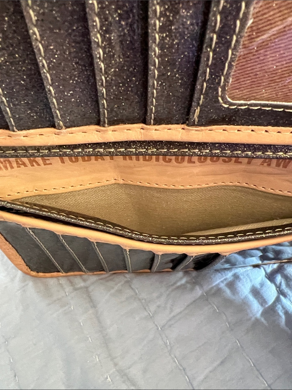 Consuela Iris iridescent Slim Wallet - Picture 8 of 10
